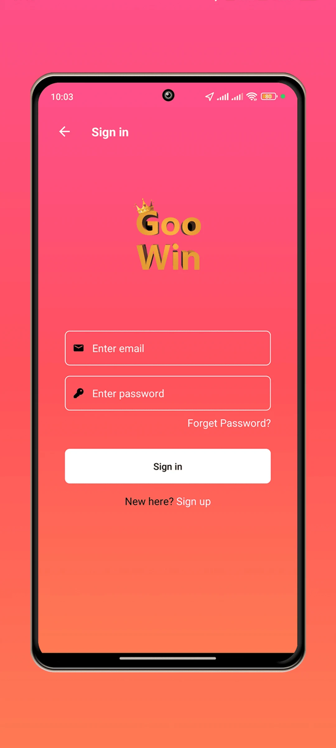 GooWIN! screenshot