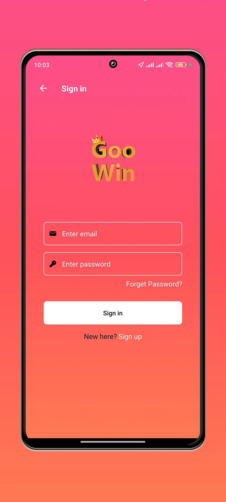 GooWIN! screenshot